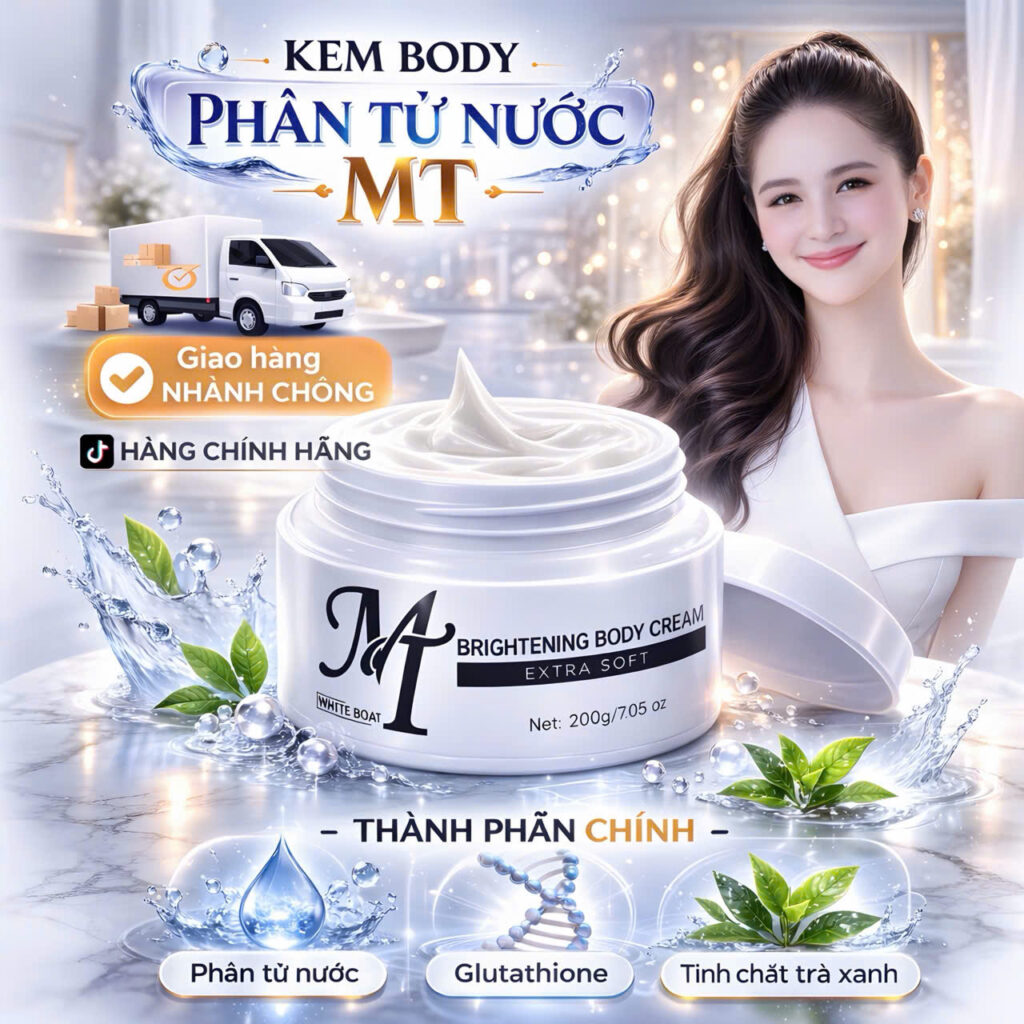 [chính hãng]: mt brightening body cream 200g/1hộp – combo tiết kiệm 1–5 hộp
